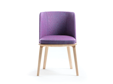 SATURDAY 01 - Upholstered fabric chair by Very Wood - view 3